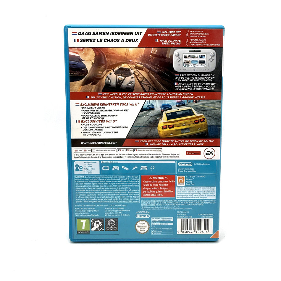 Need For Speed Most Wanted U Nintendo Wii U