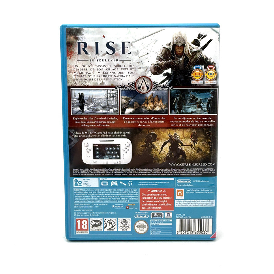Assassin's Creed III Nintendo Wii U