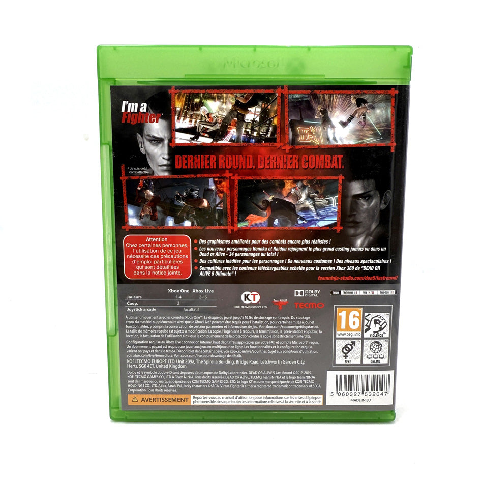 Dead Or Alive 5 Last Round Xbox One
