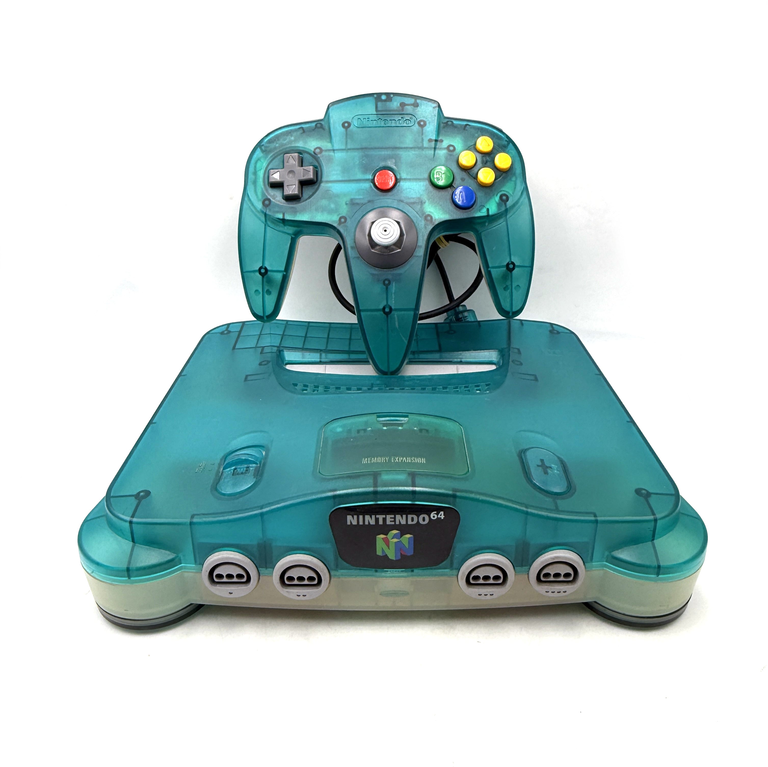 Nintendo 64 Edition Console Funtastic Clear White Blue – Retromania