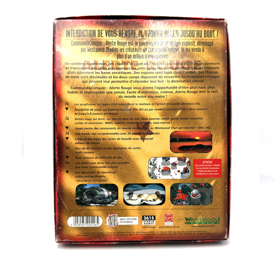 Command & Conquer Alerte Rouge PC Big Box