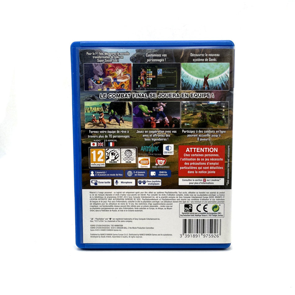 Dragon Ball Z Battle Of Z Playstation PS Vita