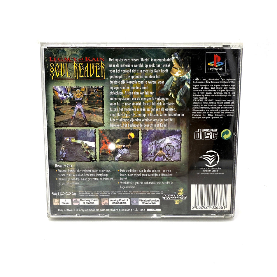 Legacy Of Kain Soul Reaver Playstation 1 (Holographic Cover)