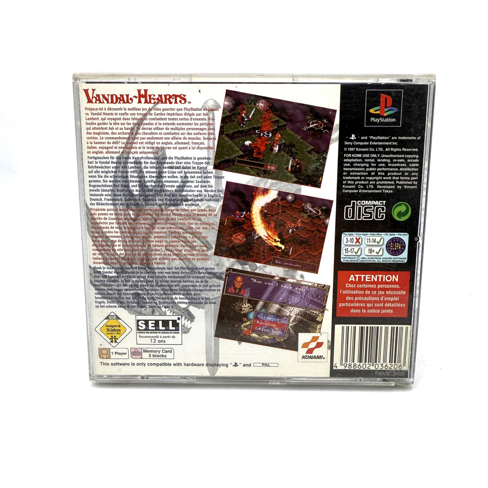 Vandal Hearts Playstation 1