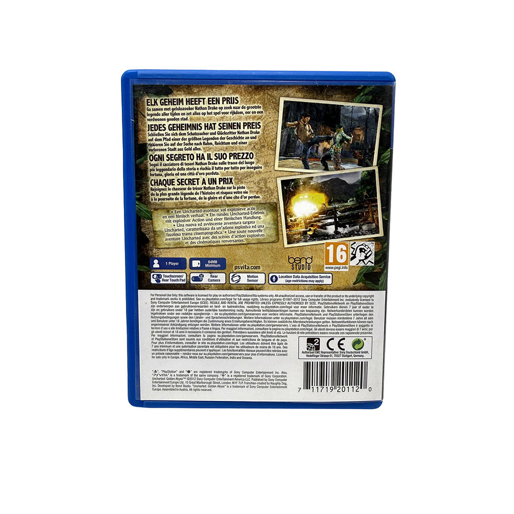 Uncharted Golden Abyss Playstation PS Vita
