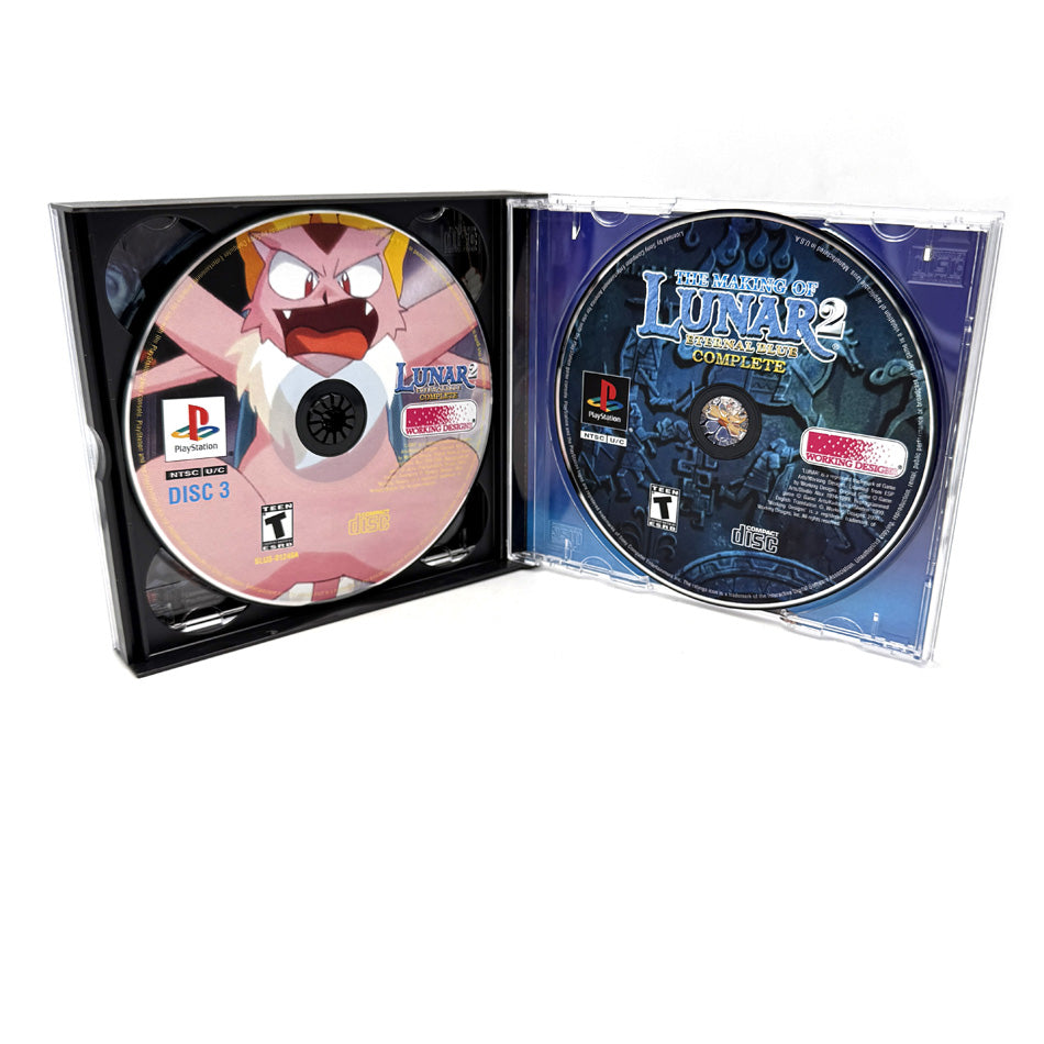 Lunar 2 Eternal Blue Complete Playstation 1 (NTSC) RARE