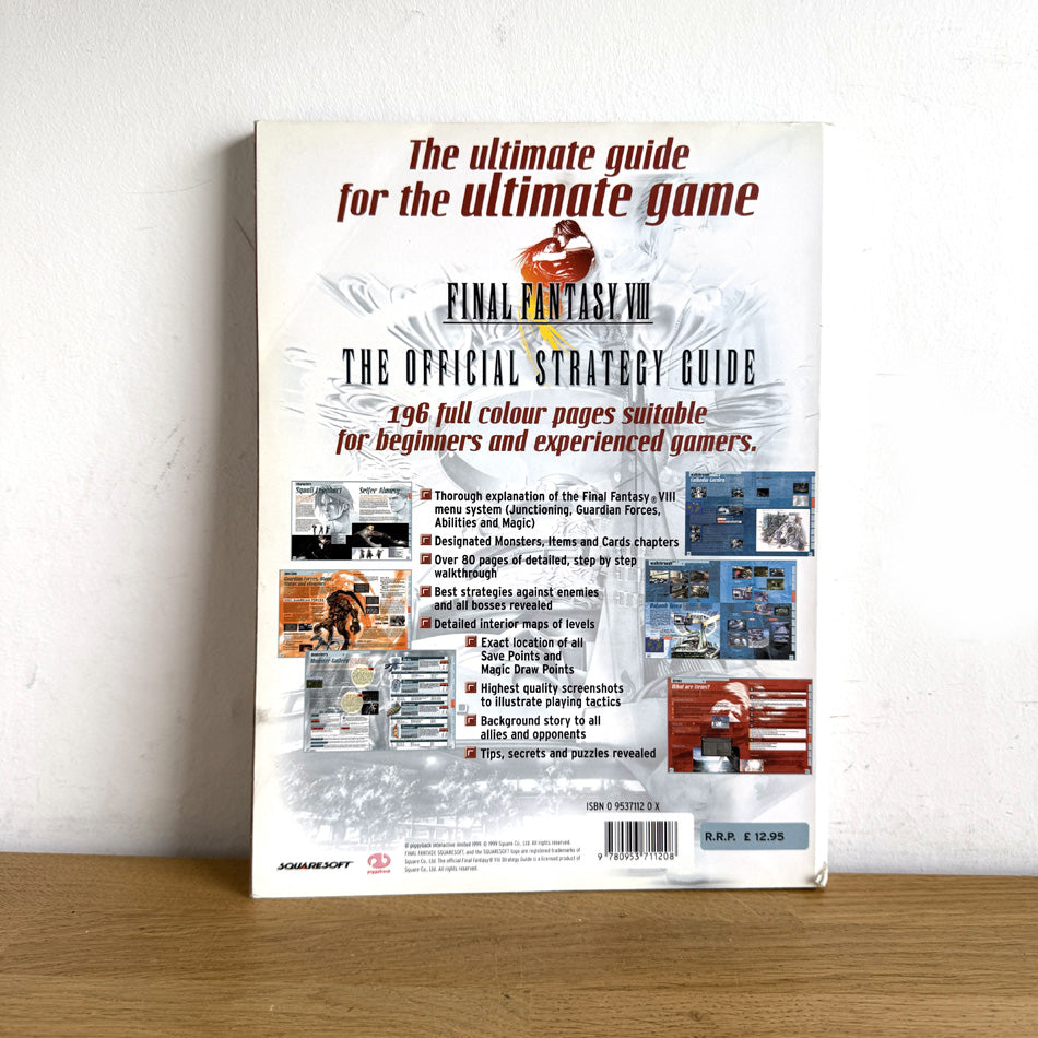 Guide Stratégique Officiel Piggyback Final Fantasy VIII