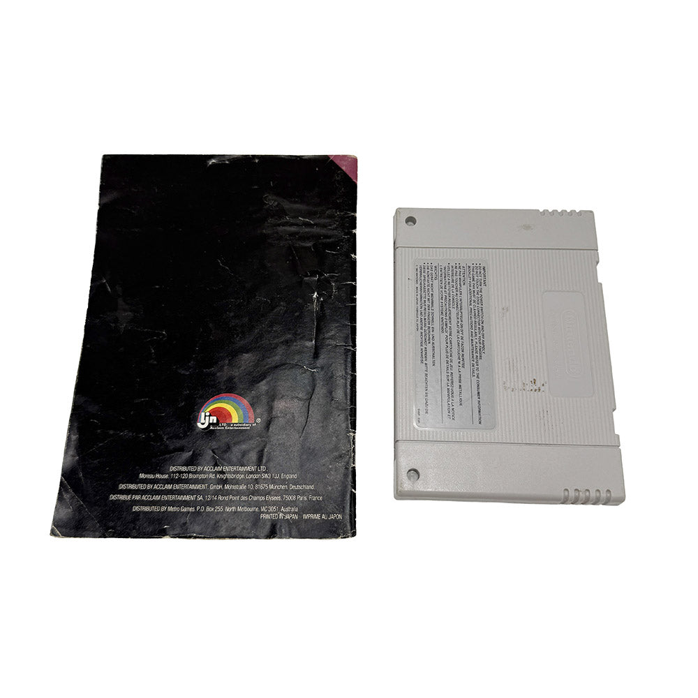 Beware the Ultimate Evil of Warlock Super Nintendo