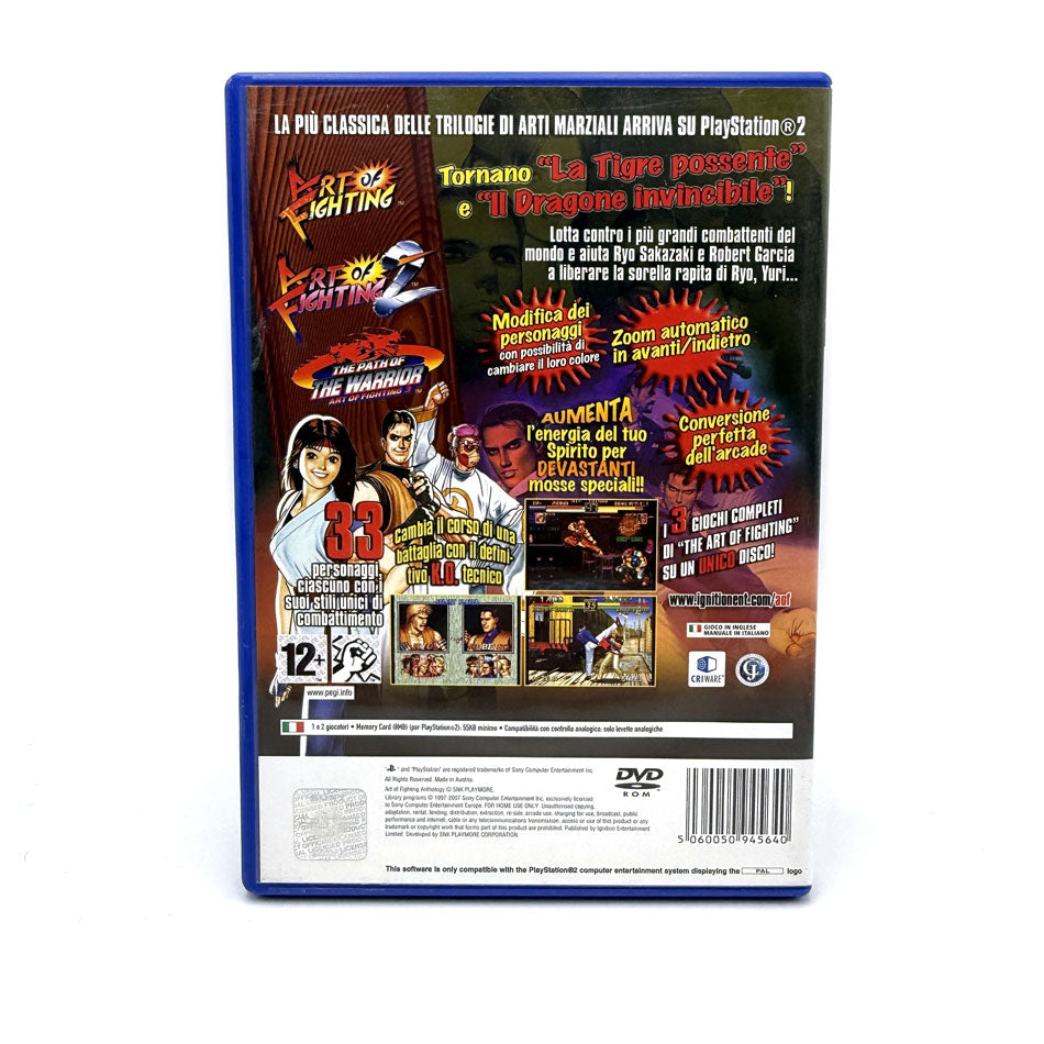 Art Of Fighting Anthology Playstation 2