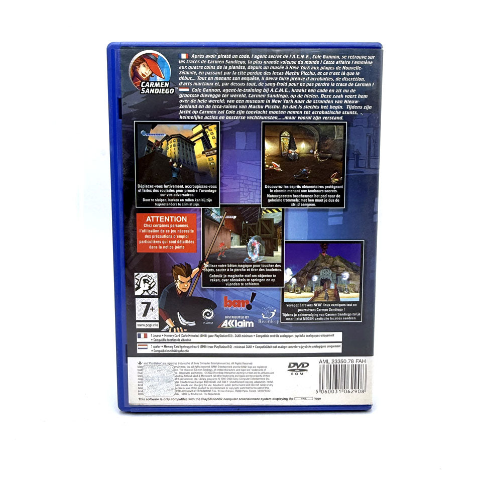 Carmen Sandiego Le Secret des Tam-tams Volés Playstation 2