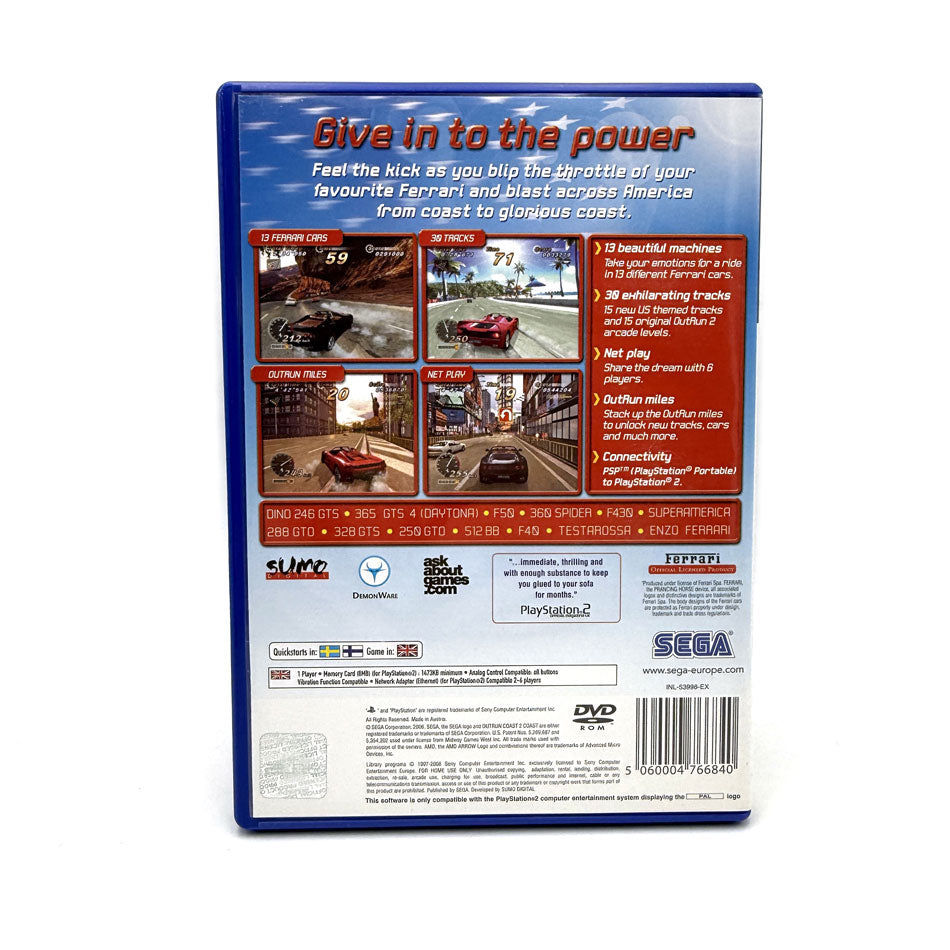 OutRun 2006 Coast 2 Coast Playstation 2