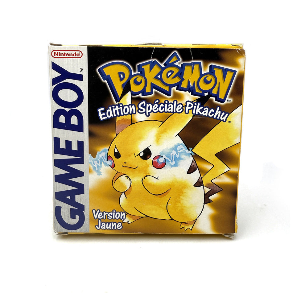 Jeu Game Boy Pokemon version jaune édition spécial pikachu – Cash