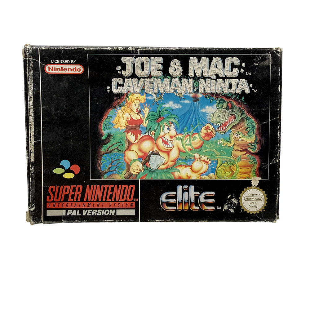 Joe & Mac Caveman Ninja Super Nintendo – Retromania