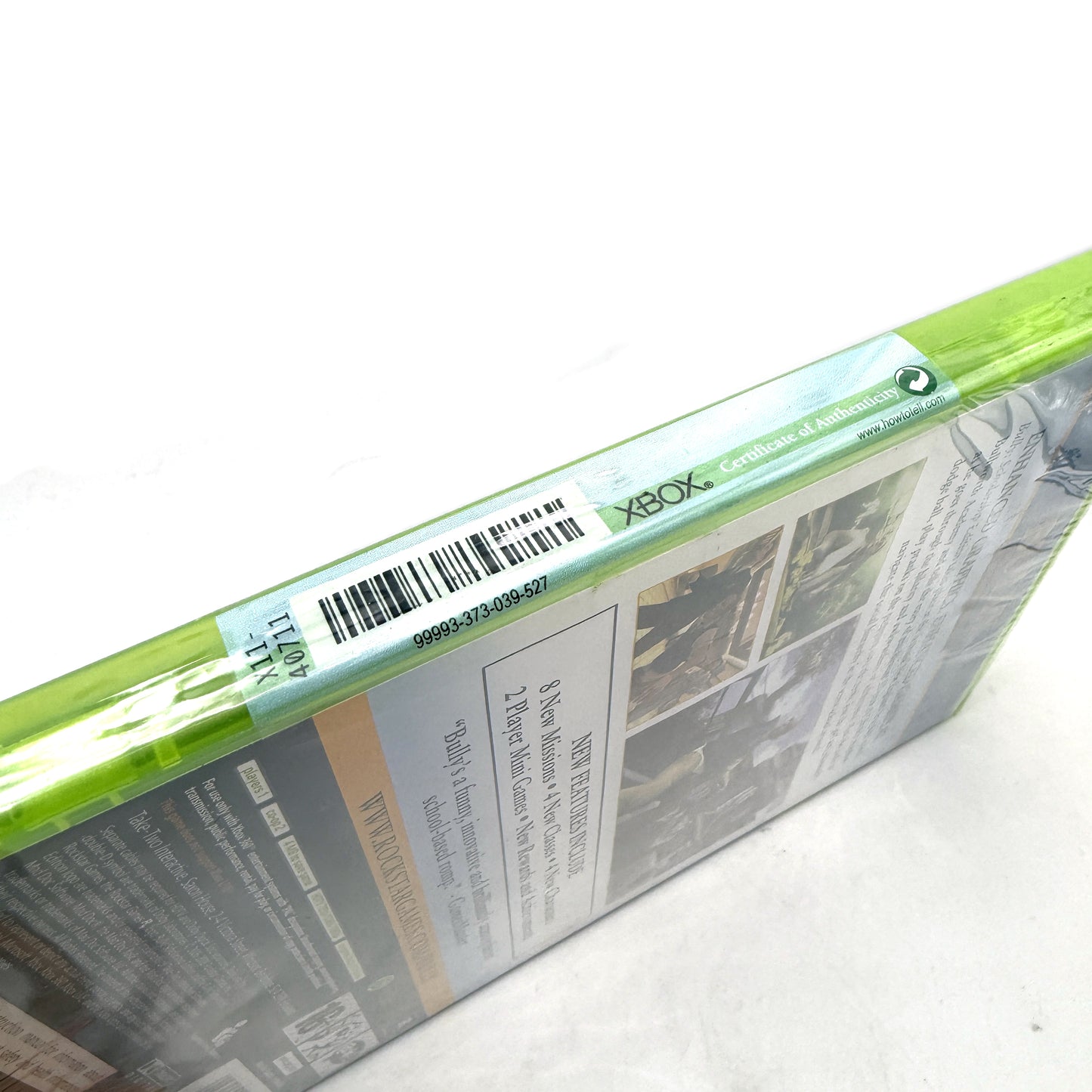 Bully Scholarship Edition Xbox 360 (Neuf sous blister)