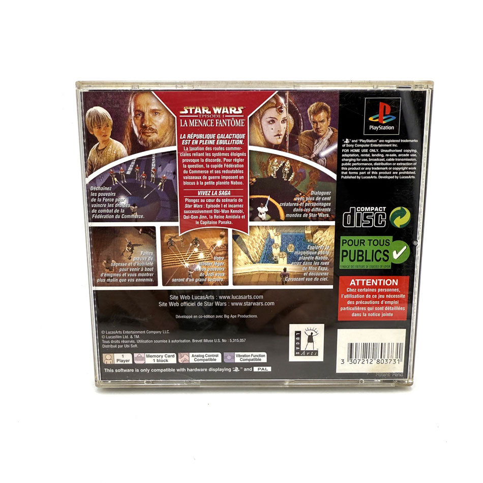 Star Wars Episode 1 La Menace Fantôme Playstation 1