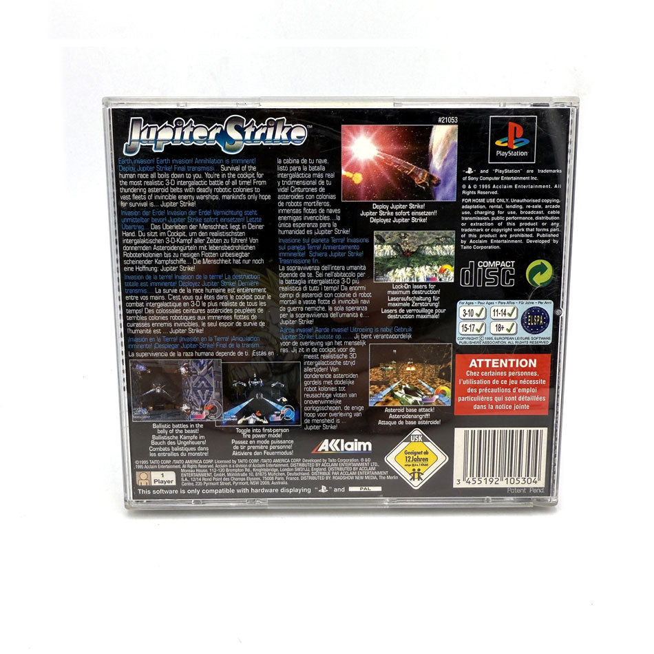 Jupiter Strike Playstation 1