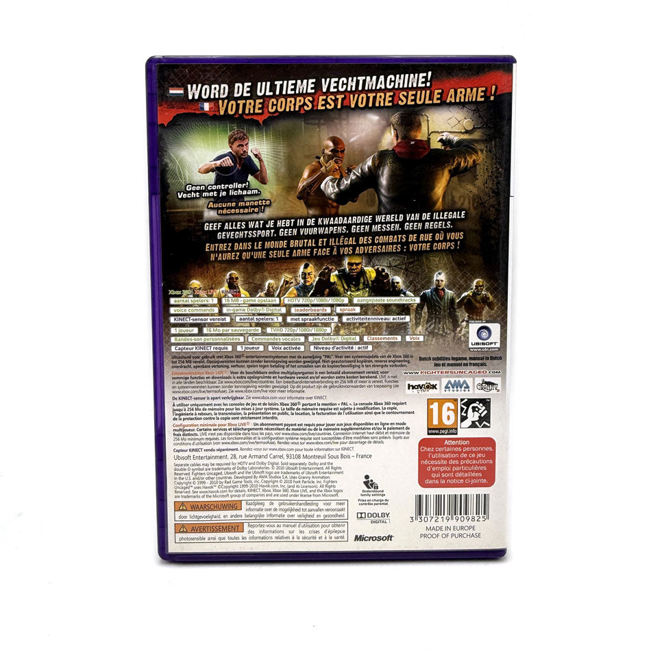 Fighters Uncaged Xbox 360 Kinect