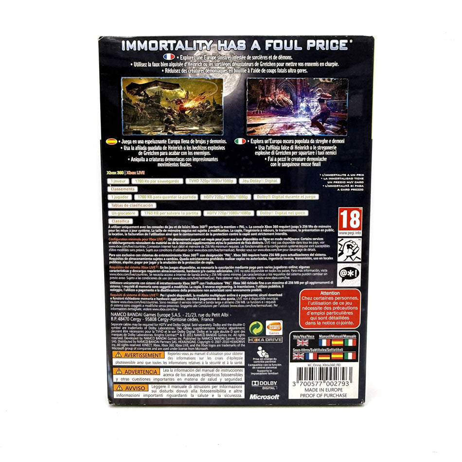 Knights Contract Xbox 360