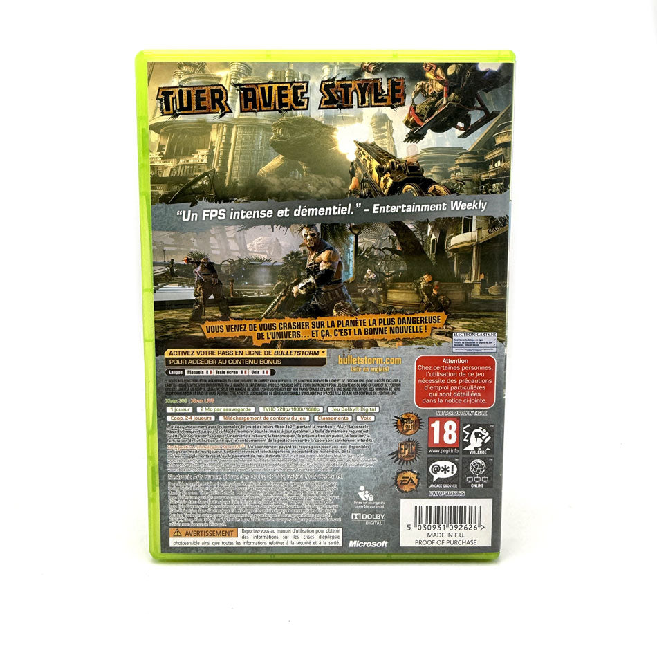 Bulletstorm Xbox 360