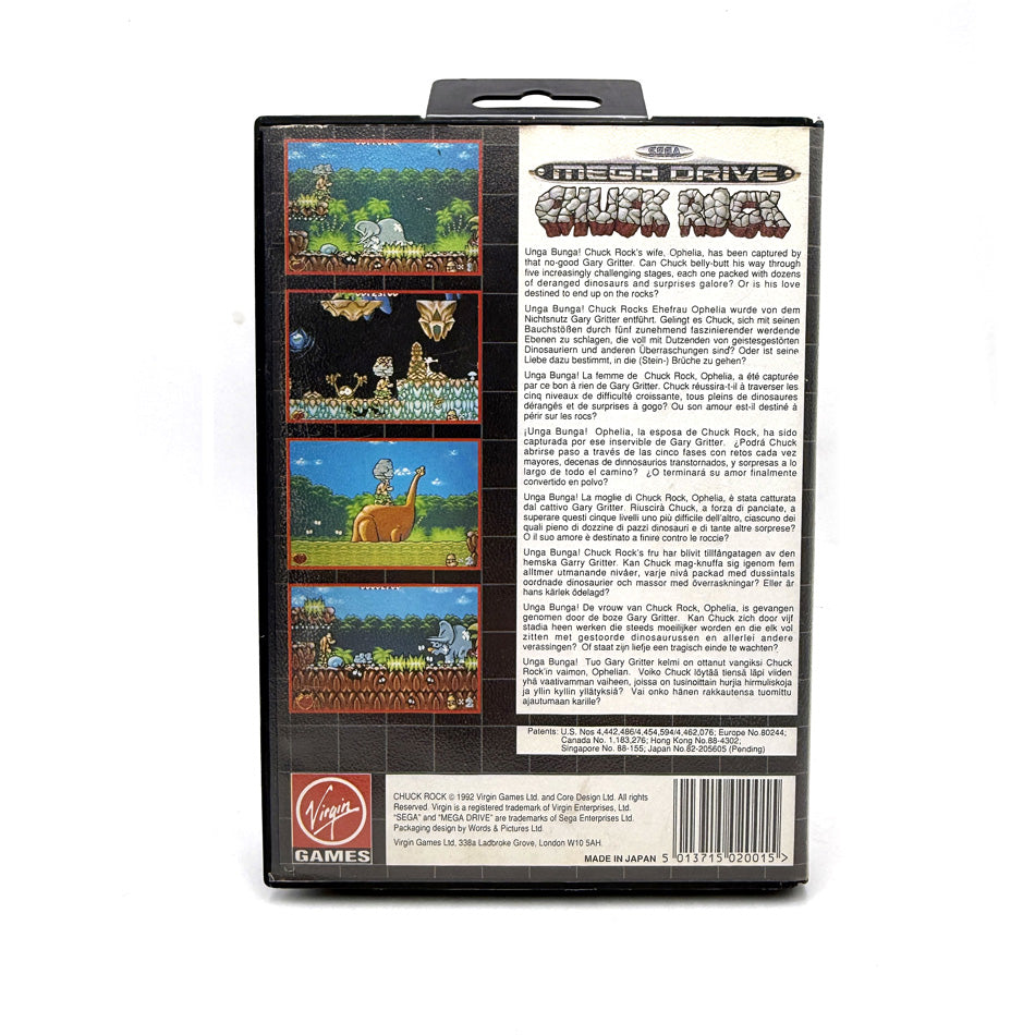 Chuck Rock Sega Megadrive