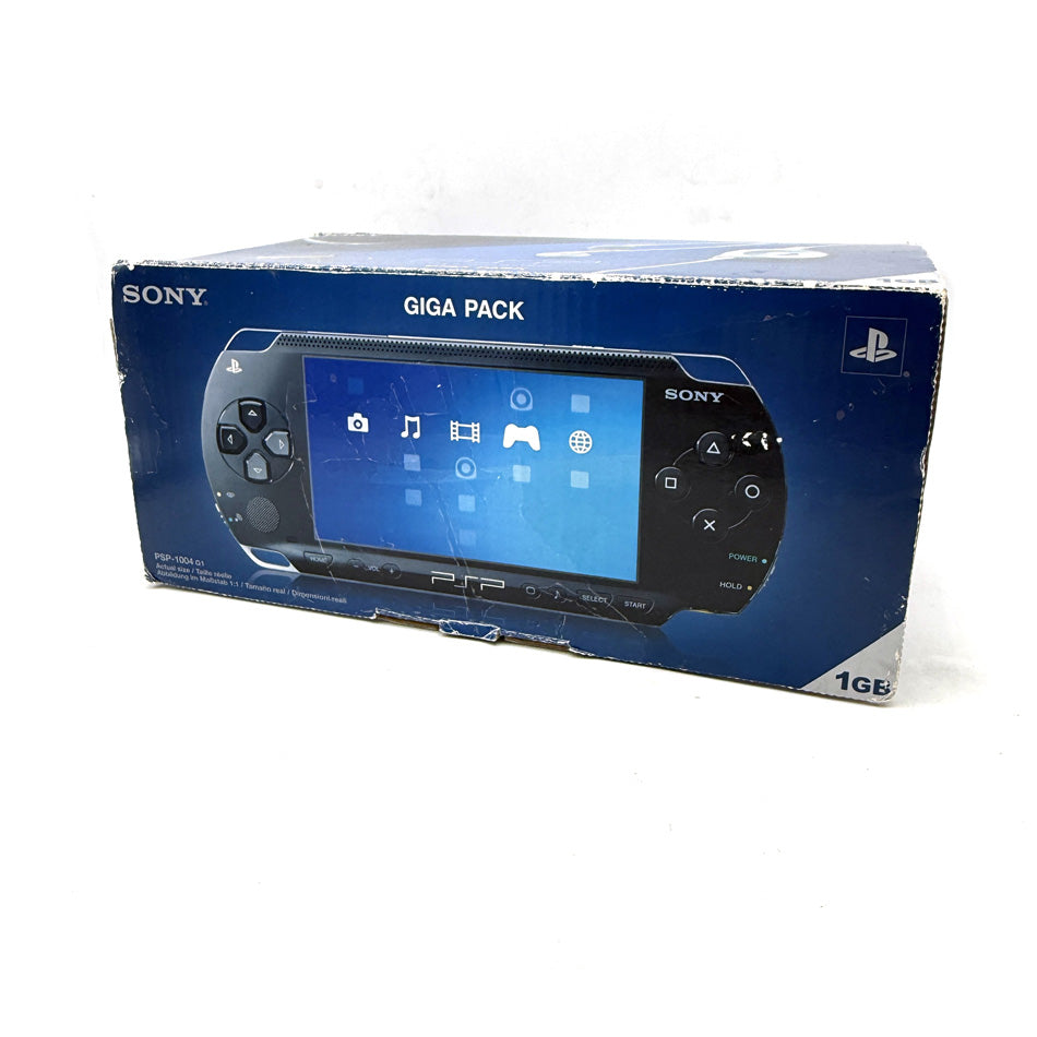 Playstation PSP 1004 Black Console (Giga Pack) – Retromania