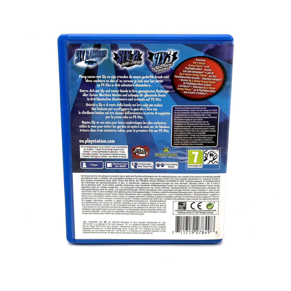 The Sly Trilogy Playstation Vita