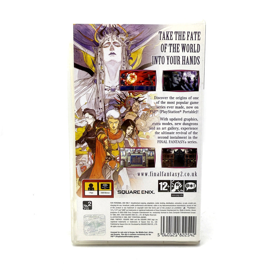 Final Fantasy II Playstation PSP