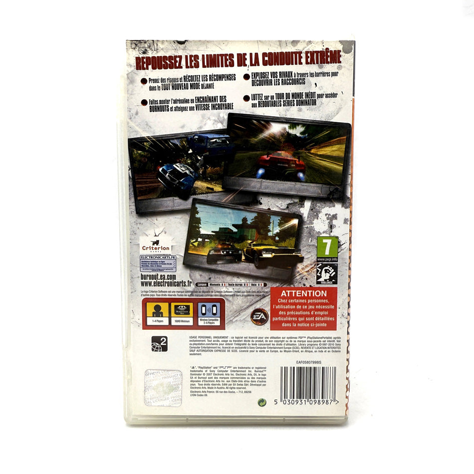 Burnout Dominator Playstation PSP (Essentials)