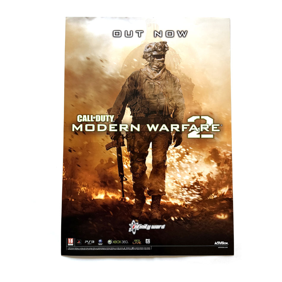 Poster publicitaire Call Of Duty Modern Warfare 2 (A1)