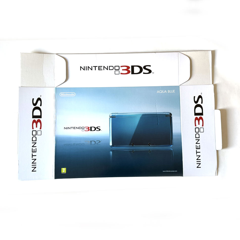 PLV Display Big Box Nintendo 3DS Aqua Blue