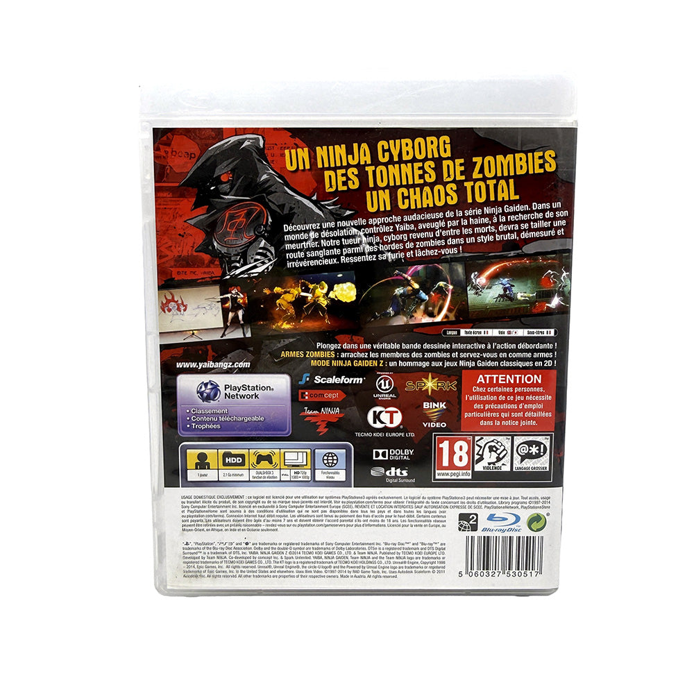 Yaiba Ninja Gaiden Z Playstation 3