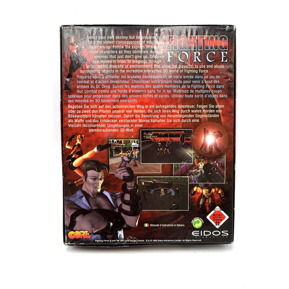 Boite vide Fighting Force PC Big Box