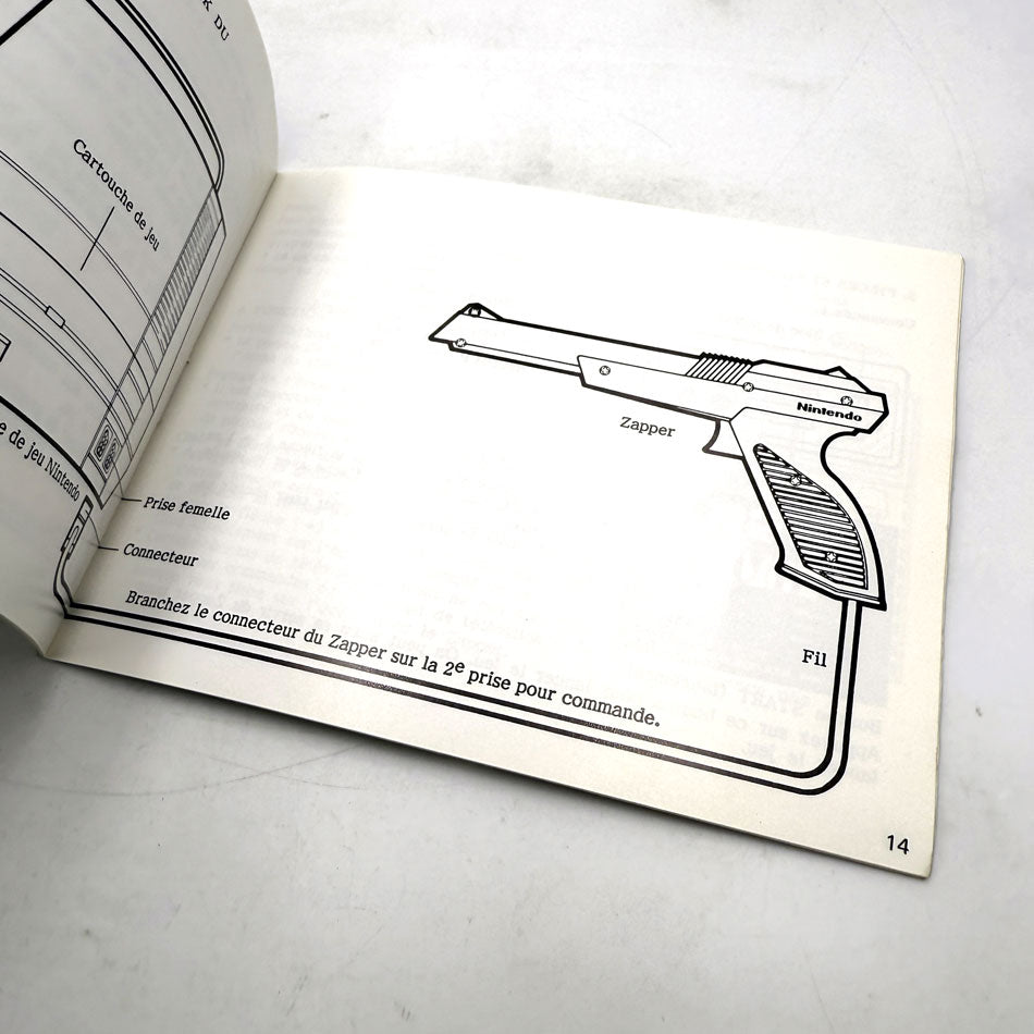 Notice Duck Hunt Nintendo NES