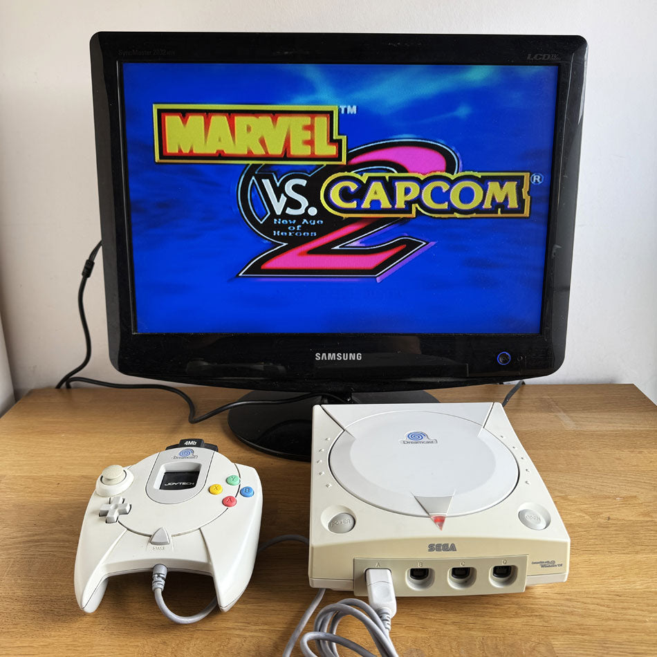 Marvel vs Capcom 2 New Age of Heroes Sega Dreamcast