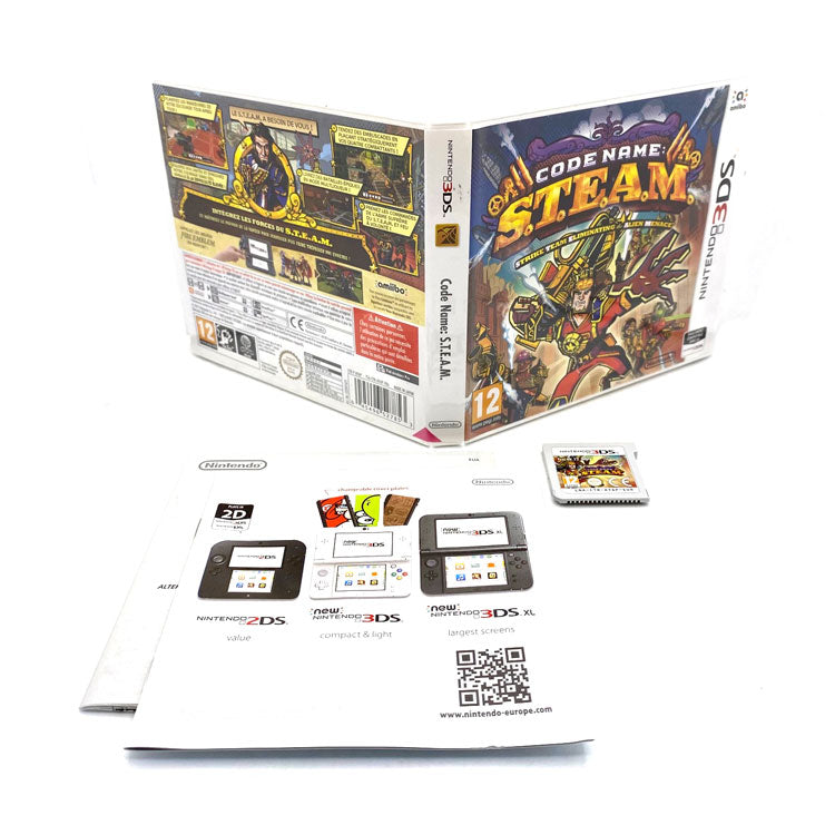 Code Name S.T.E.A.M Nintendo 3DS