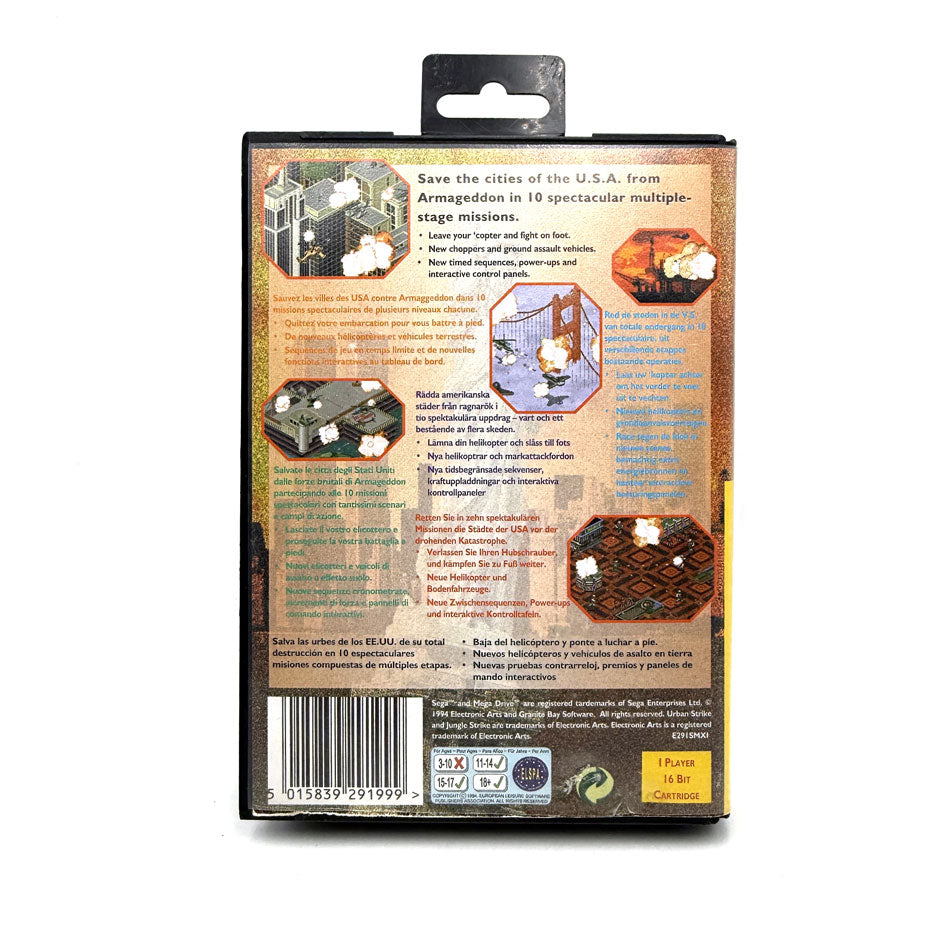 Urban Strike Sega Megadrive