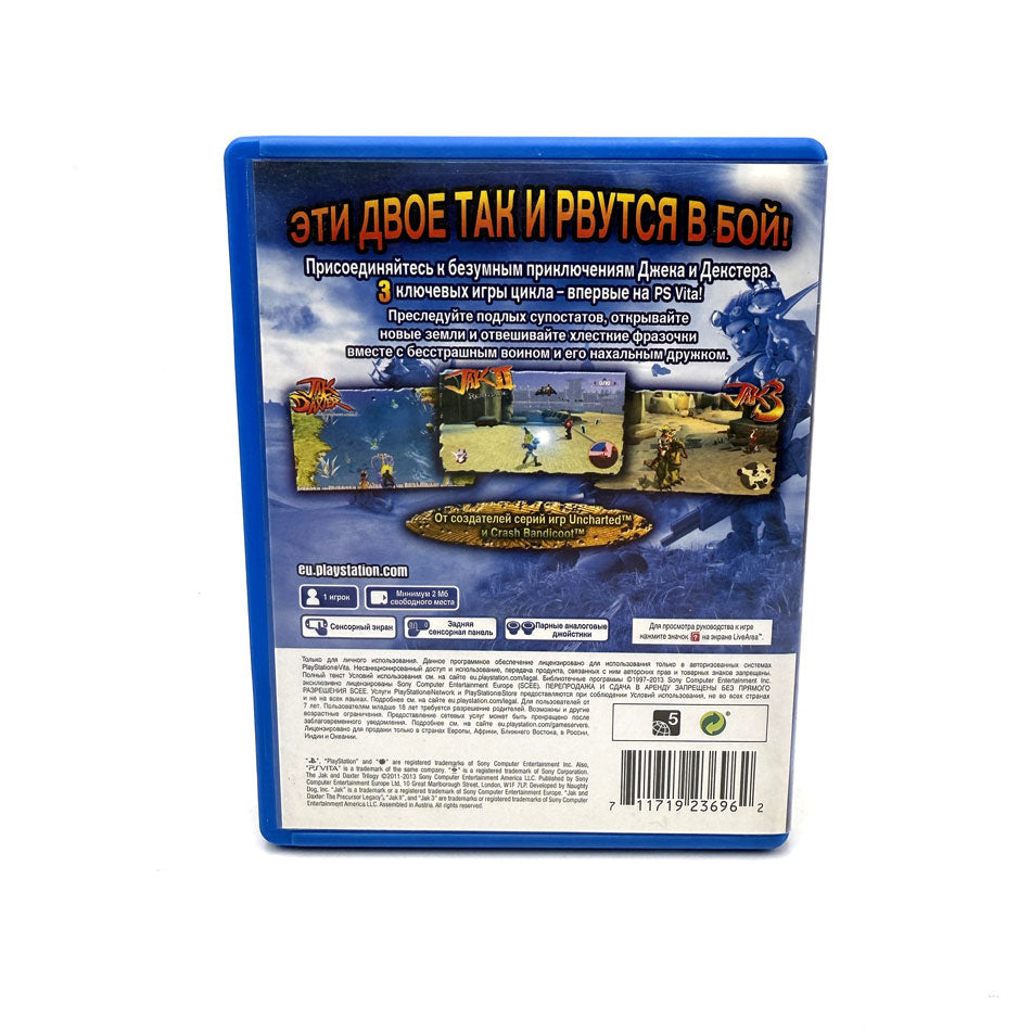 The Jak & Daxter Trilogy Playstation PS Vita