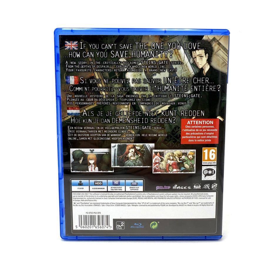 Steins Gate 0 Playstation 4