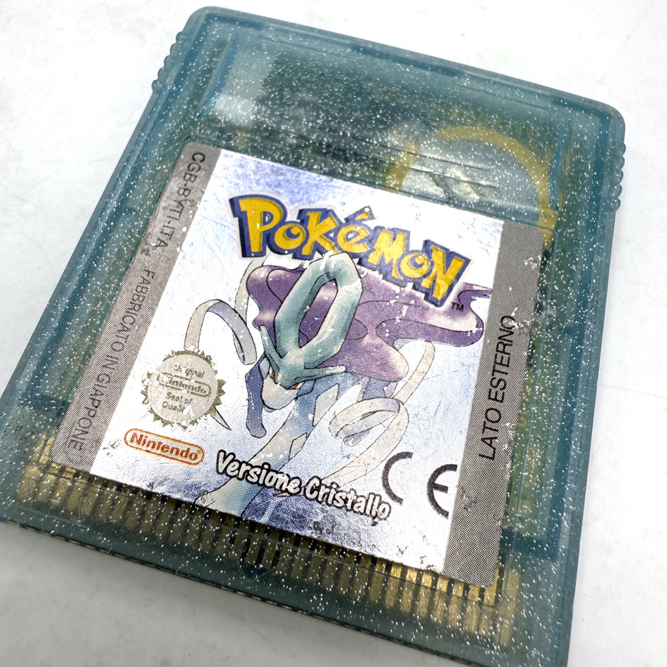Pokemon Versione Cristallo Nintendo Game Boy Color (ITA)