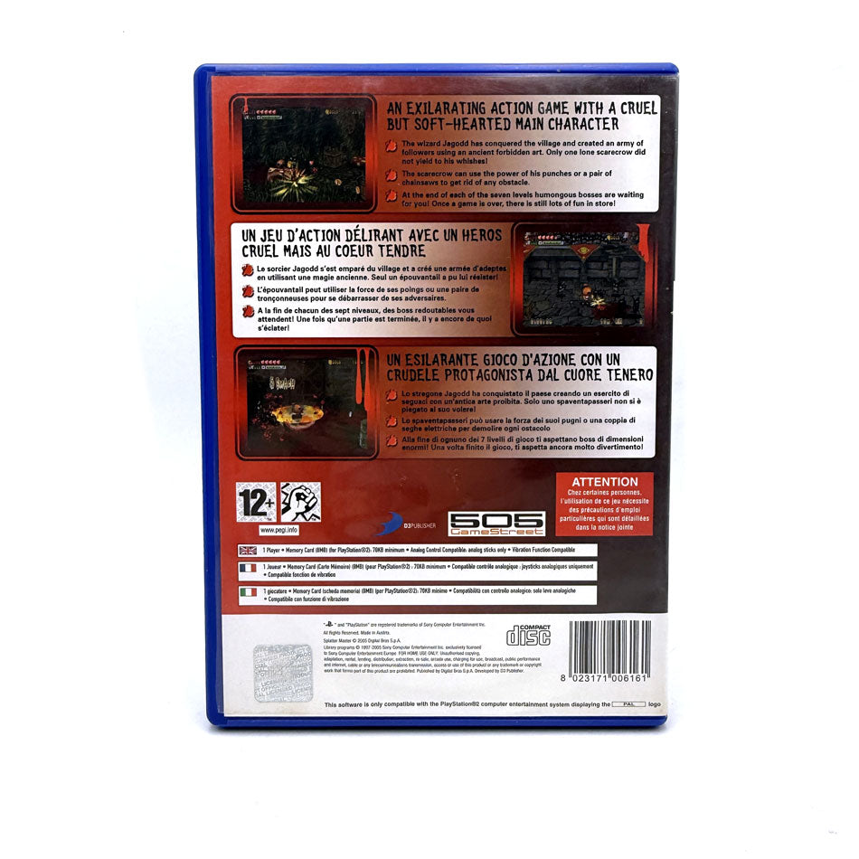 Splatter Master Playstation 2