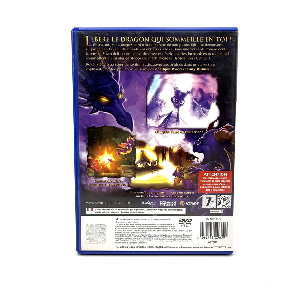 The Legend Of Spyro A New Beginning Playstation 2