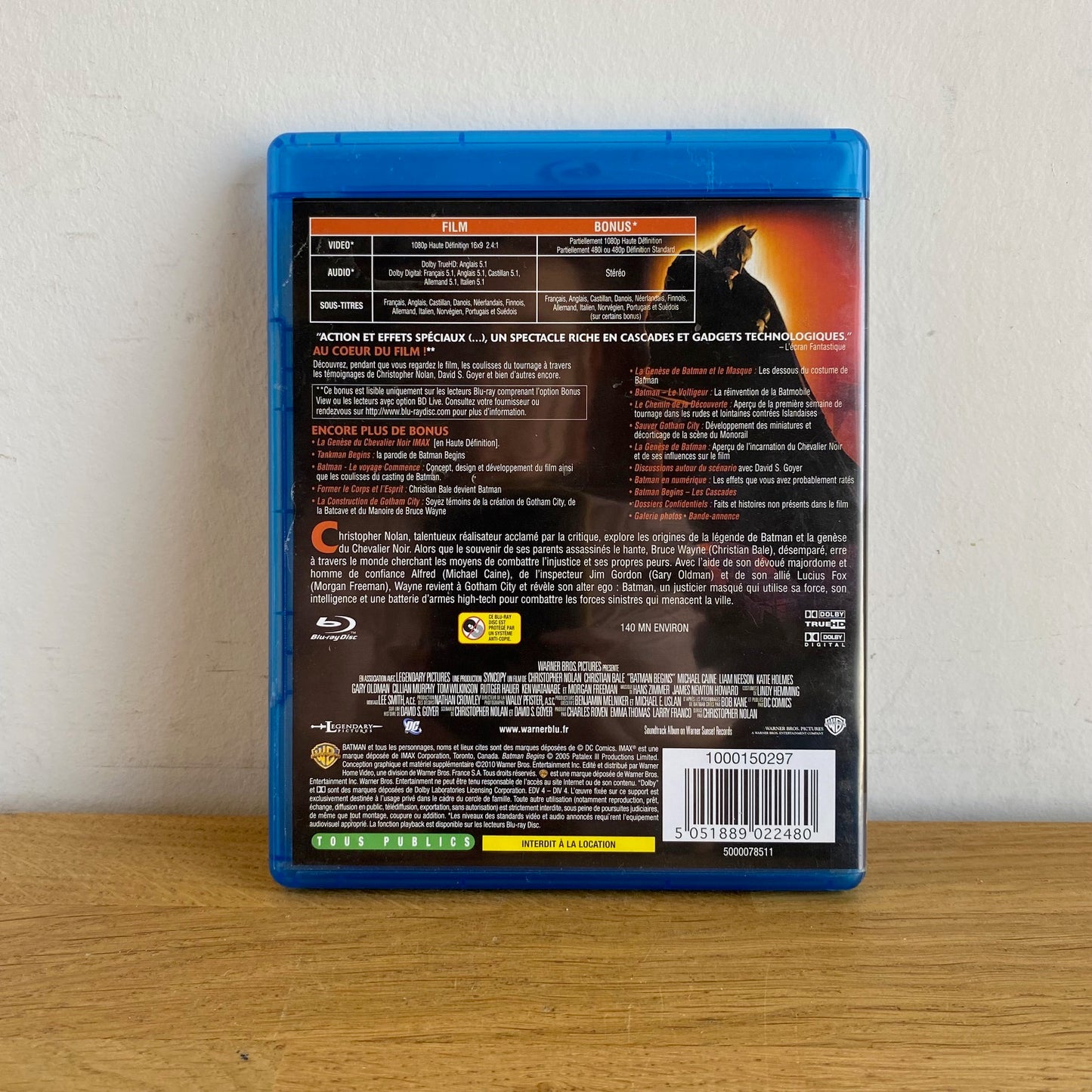 Batman Begins Blu-Ray