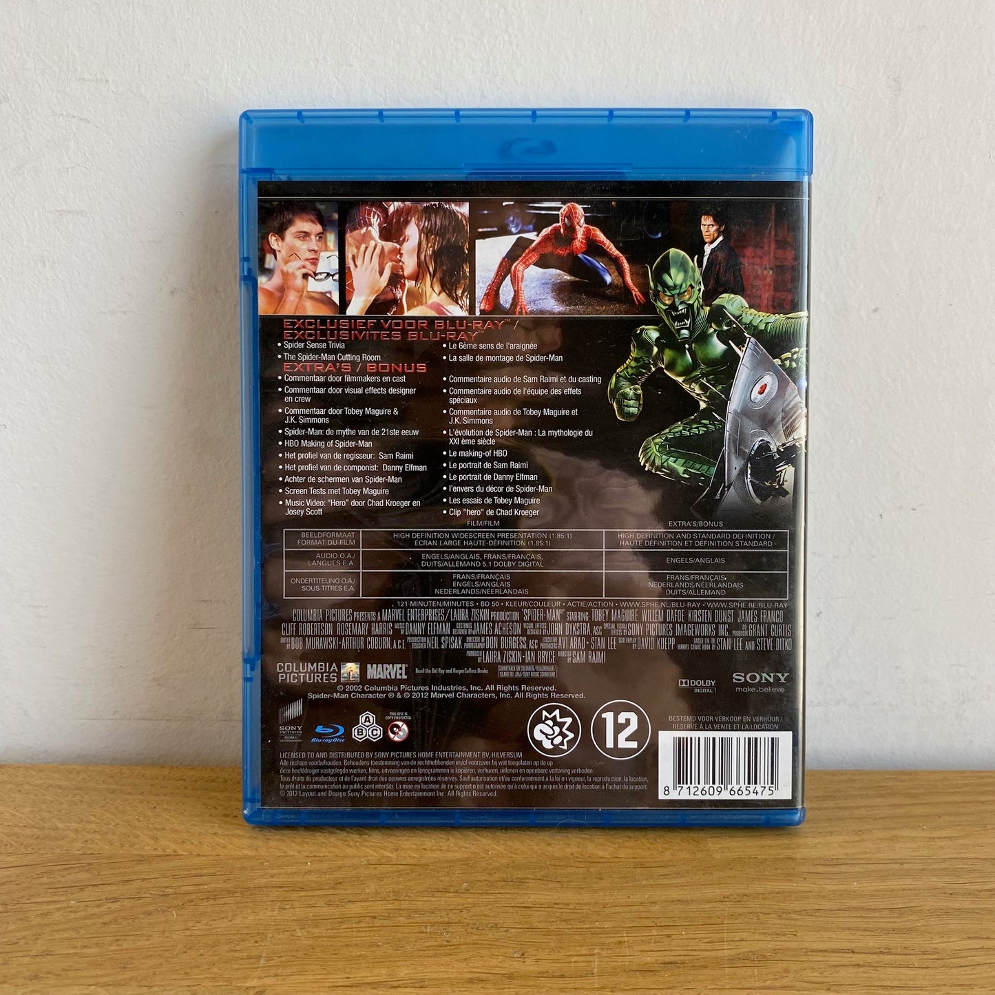 Spider-Man Blu-Ray