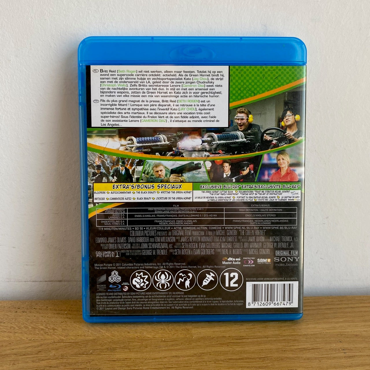 Green Hornet Blu-Ray