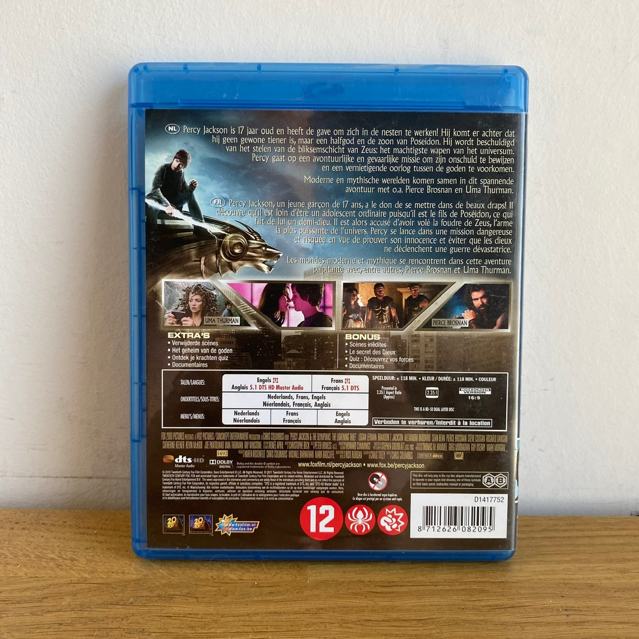 Percy Jackson Le Voleur de Foudre Blu-Ray