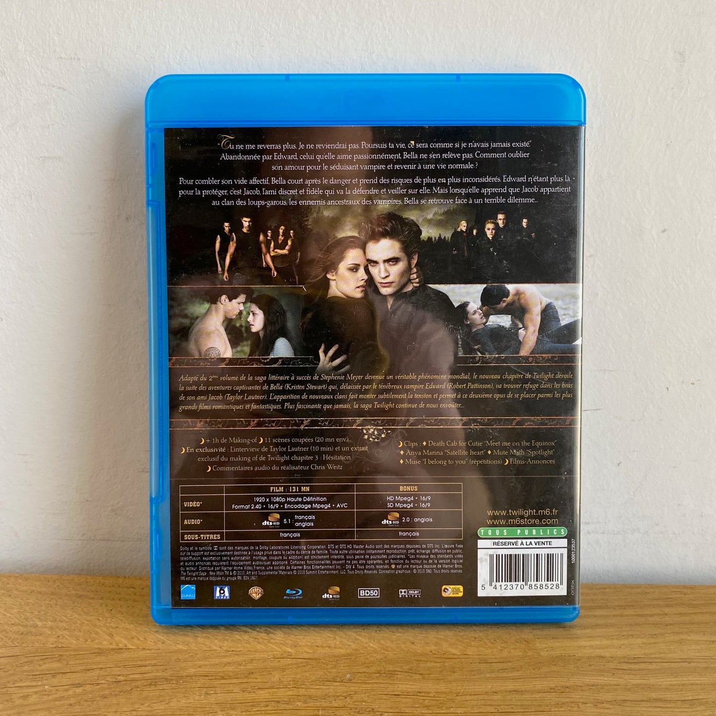 Twilight Chapitre 2 Tentation Blu-Ray