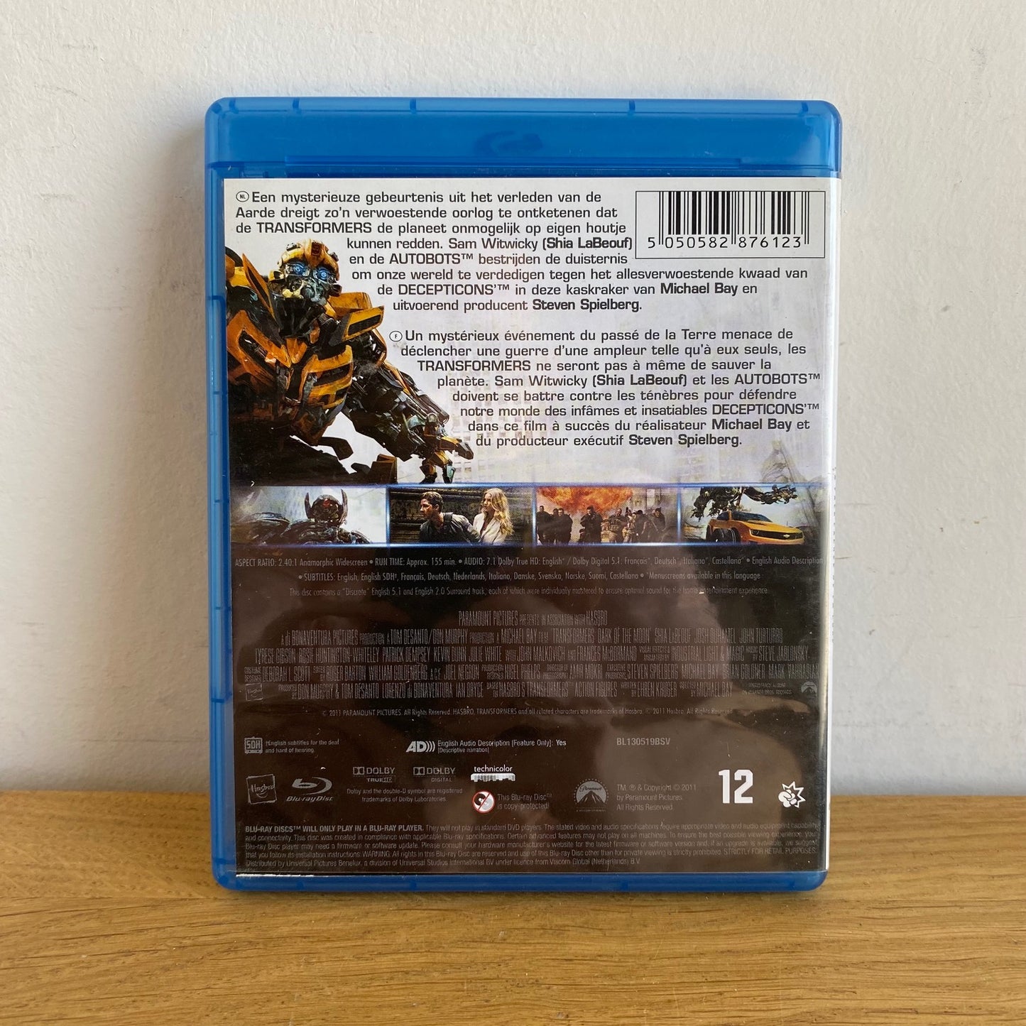 Transformers 3 La Face Cachée de La Lune Blu-Ray