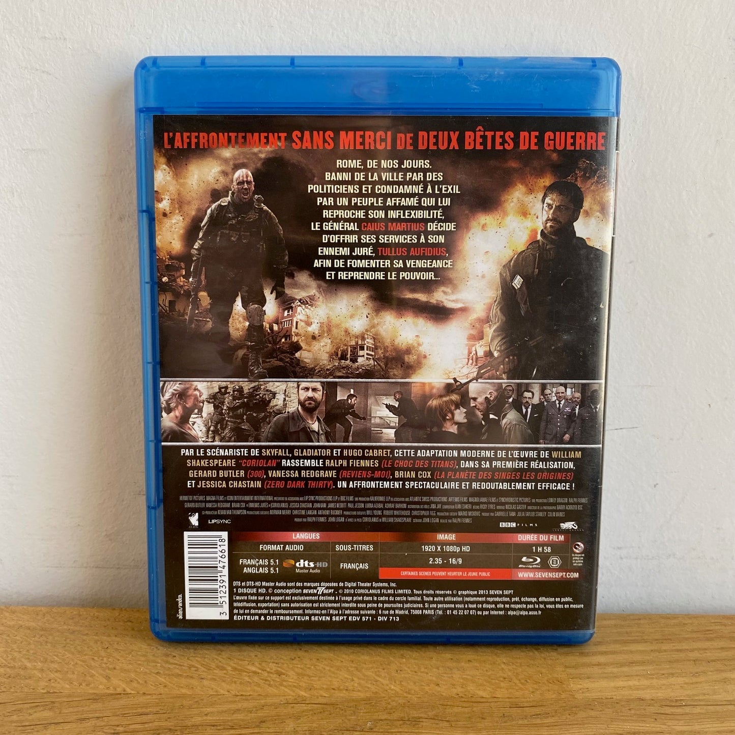 Ennemis Jurés Blu-Ray