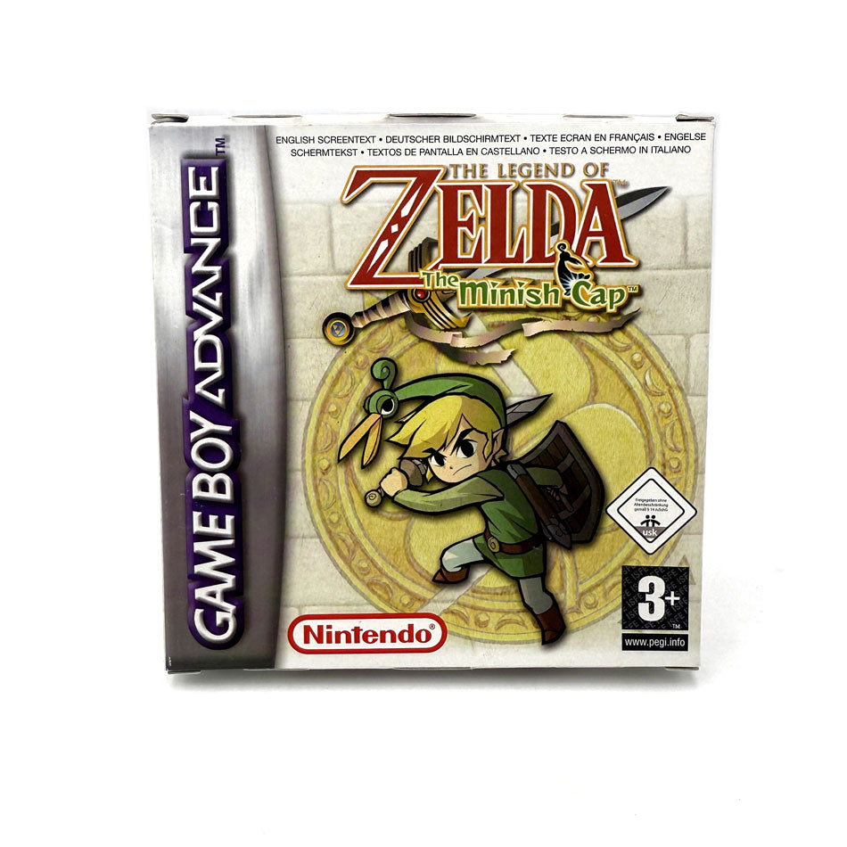 Nintendo Gameboy Zelda Minish Cap Gba The Legend Of Zelda The
