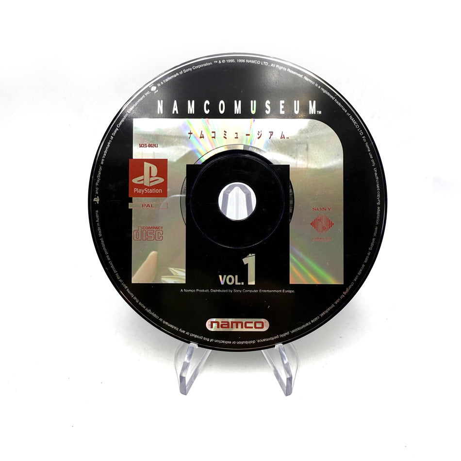 Namco Museum Vol.1 – Sony PlayStation 1, PAL-FR, Complet Et Bon état